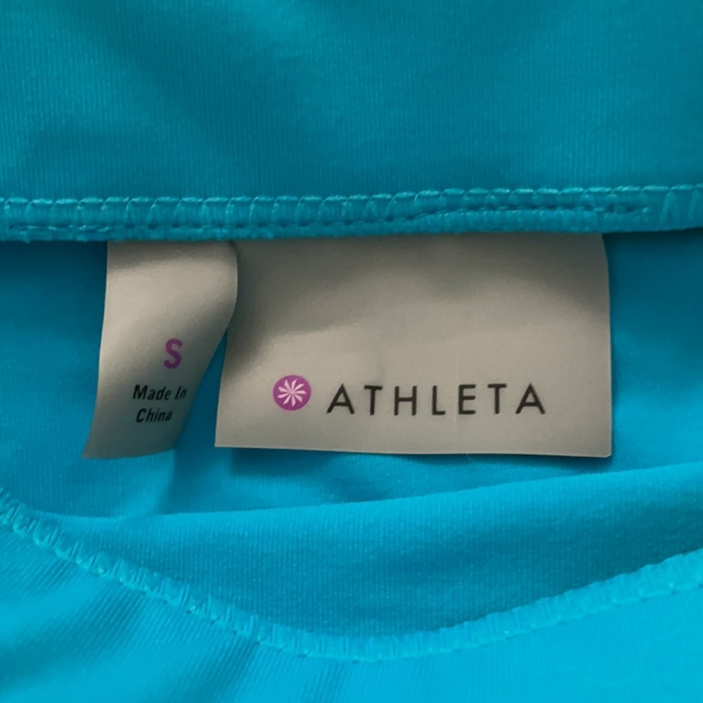 Athleta Blue Swim Coverup Skirt NWOT small - Picture 2 of 2